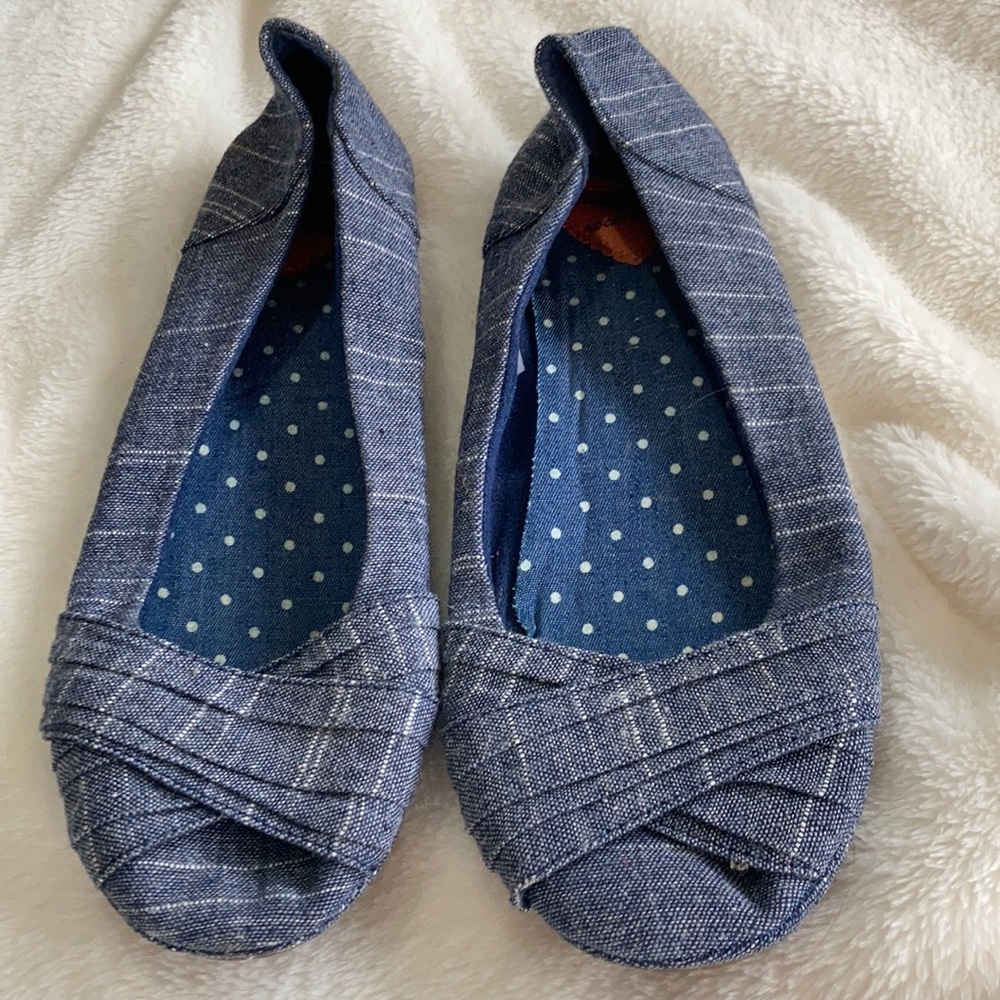 Rocket Dog Blue Denim Flats